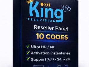 panel KING365 TV