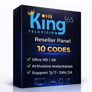 panel KING365 TV