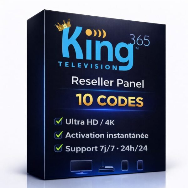 panel KING365 TV